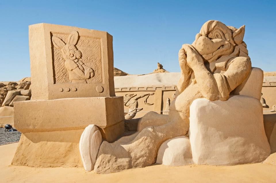 متحف الرمال بالغردقة