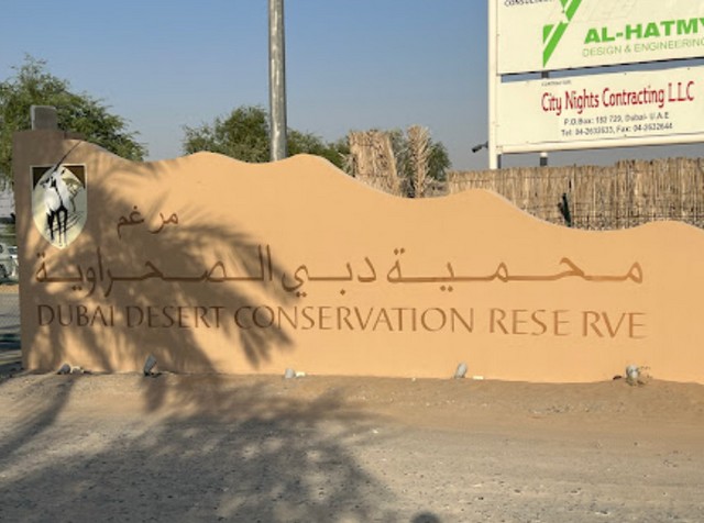 محمية دبي الصحراوية