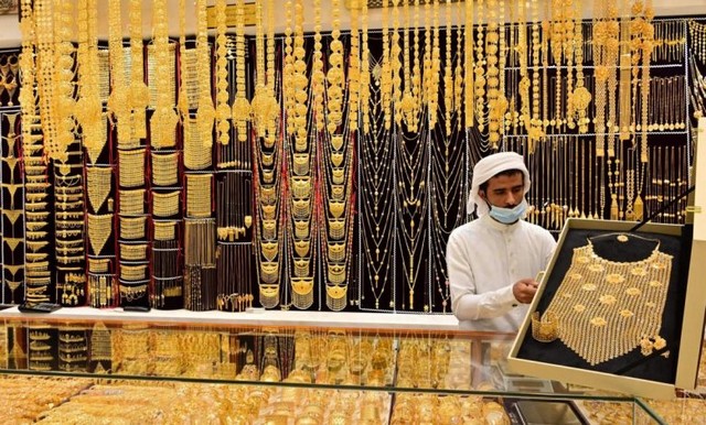 سوق ذهب في دبي
