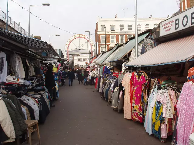 موقع سوق شبربوش في لندن
